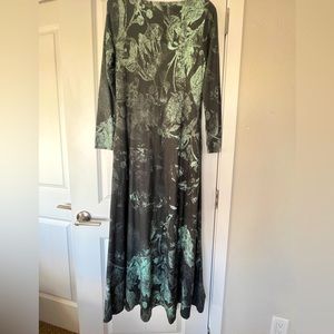 soft surroundings Maxi dress with pockets SZ Medium